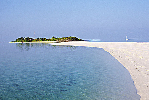 马尔代夫,阿里环礁,海滩,胜地