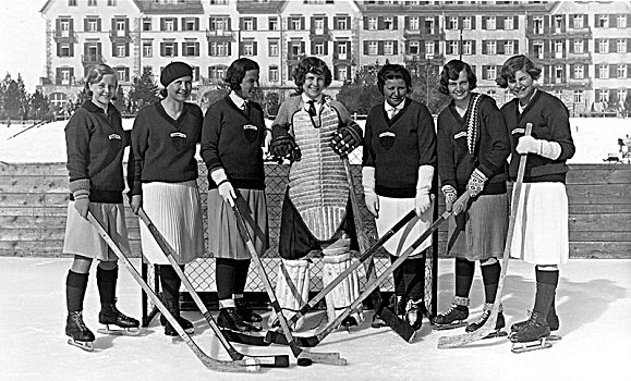 冬季运动,冰球,团队,20世纪40年代,精准,位置,未知,德国,欧洲