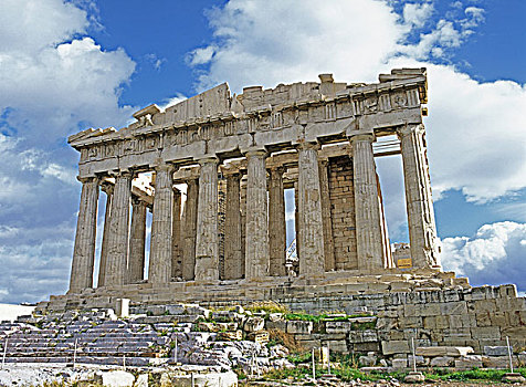 卫城,庙宇,雅典,希腊