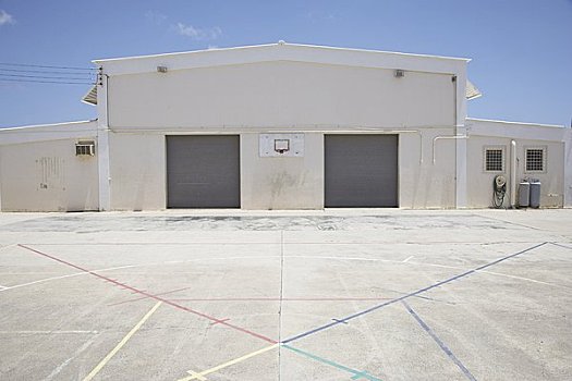 篮球场,博奈尔岛,荷属列斯群岛