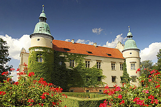 宫殿,巴拉诺夫桑多米尔斯基,波兰,小