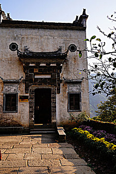 山村,民居,晒秋