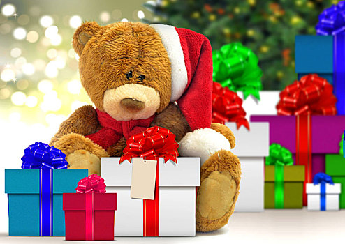 泰迪熊,圣诞礼物