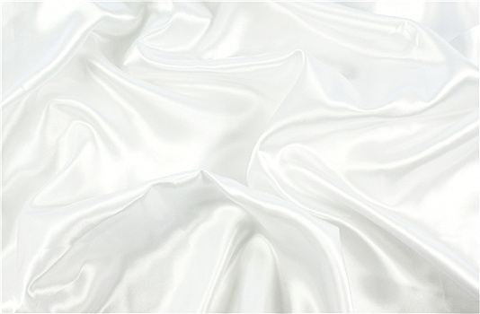 白色,绸缎