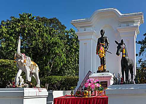 纪念建筑,公园,泰国,亚洲