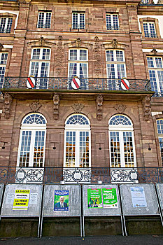法国,阿尔萨斯,广场,市政厅,建筑,地区性,选举