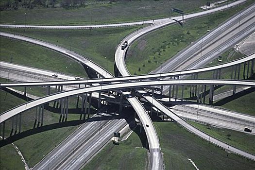 高速公路,立体交叉路,圣安东尼奥,德克萨斯,美国