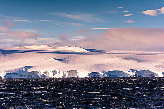 南极风景冰川雪山