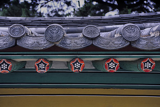 韩国,靠近,釜山,冢,公园,陵墓,特写