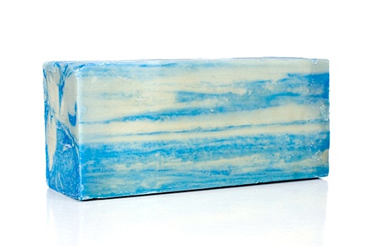 蓝色,肥皂