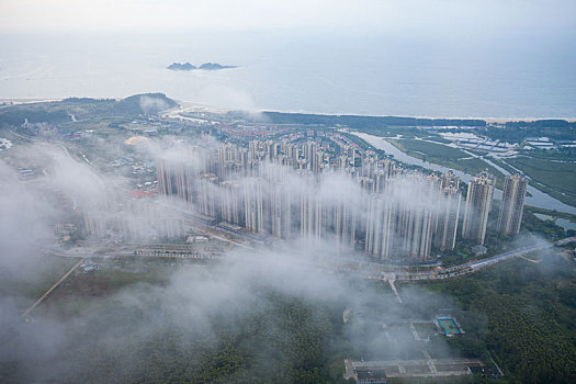 广东阳光,雨后海陵岛风景如画