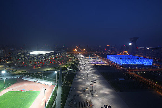 奥运中心区放景