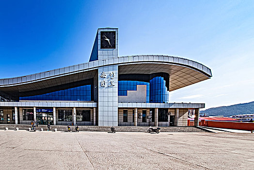 吉林省延吉安图县汽车客运站建筑景观
