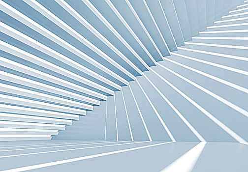 抽象,空,蓝色,室内,背景,楼梯