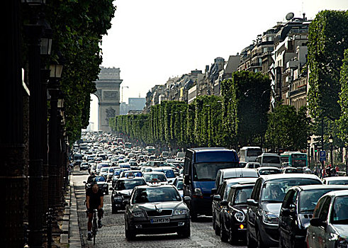 交通,道路,香榭丽舍,巴黎,法国