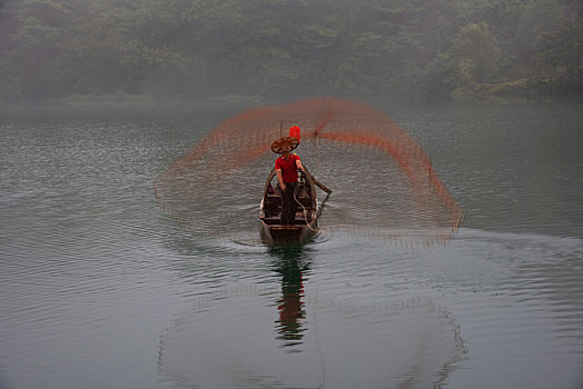 摄影天堂,旅游胜地,湖南郴州市资兴市雾漫小东江景区