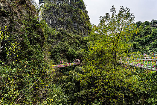 中国广西桂林阳朔天籁•蝴蝶泉景区