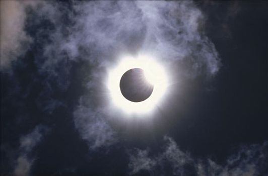 日食,八月,1999年,慕尼黑,德国