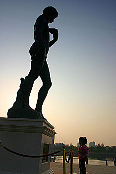 宁波大卫雕像图片