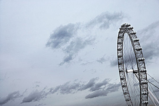 伦敦眼,巨大,摩天轮,泰晤士河,伦敦,英格兰
