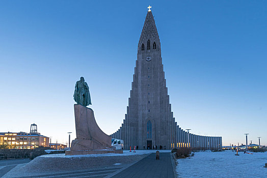 冰岛雷克雅未克哈尔格林姆教堂