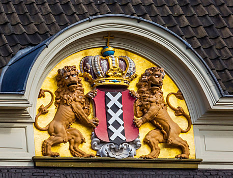 阿姆斯特丹,盾徽,荷兰