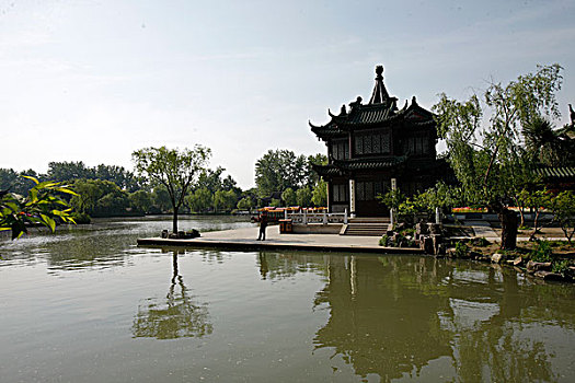 扬州瘦西湖,熙春台