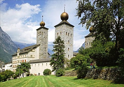 城堡,沃利斯,瓦莱,瑞士