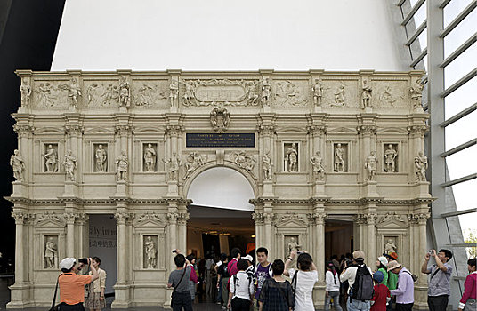 2010上海世博会,意大利,亭子,建筑师,正门入口,仿制,竞技场,正面