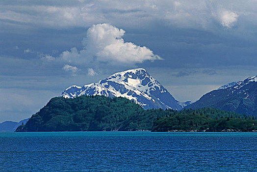 美国,阿拉斯加,冰河湾国家公园,风景