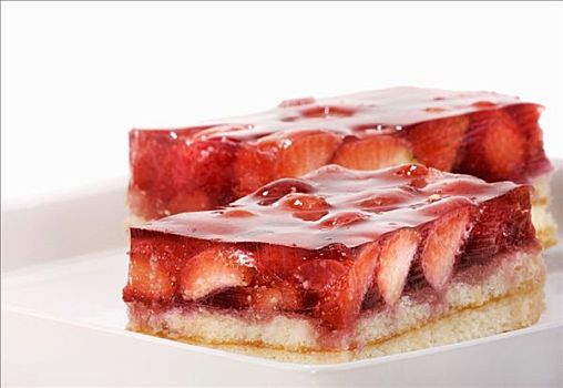 草莓蛋糕,胶质