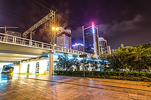 深圳罗湖城市夜景