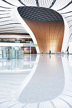 北京大兴国际机场内部设计风格