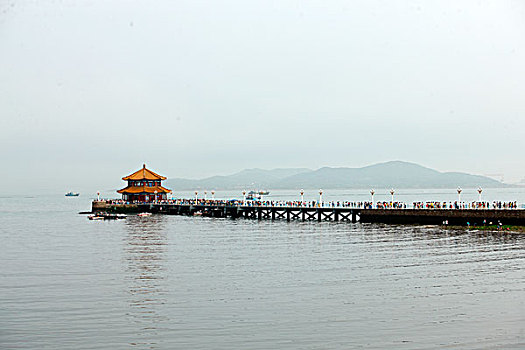 青岛,栈桥,海岸