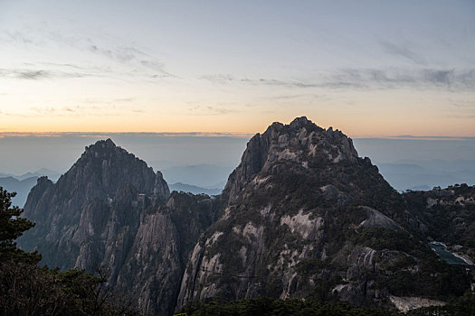 安徽黄山自然风景区