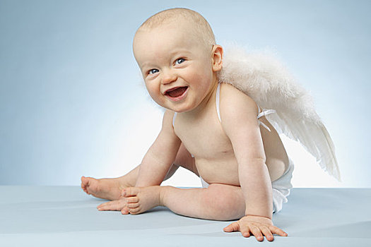 婴儿,衣服,天使