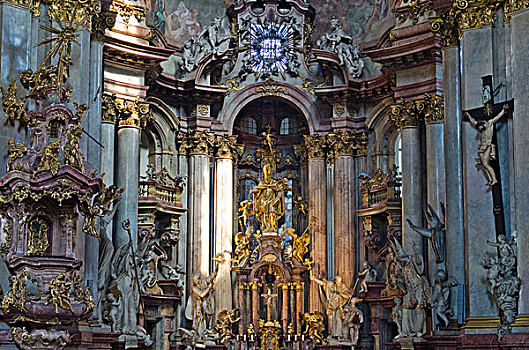 圣坛,东正教,布拉格,捷克共和国,欧洲
