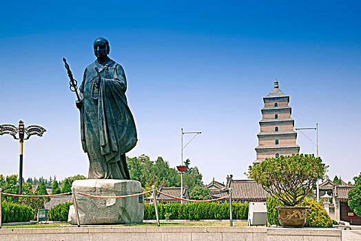 中国陕西西安雁塔区大慈恩寺