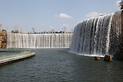 中国最大的瀑布公园