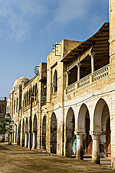 柱廊,马萨瓦,埃塞俄比亚,厄立特里亚,非洲