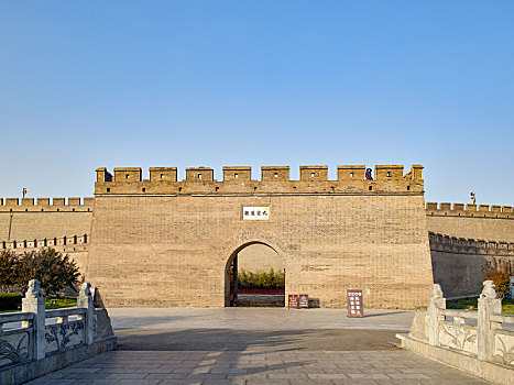 正定县,正定古城南门