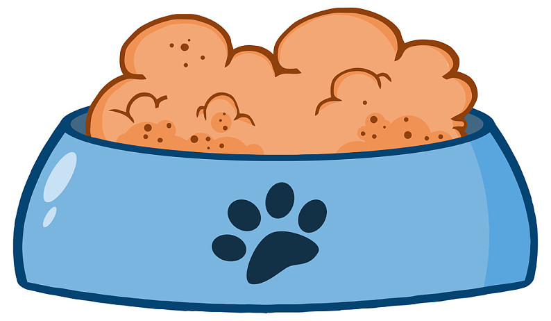 狗盆,食物,矢量,插画_高清图片_全景视觉