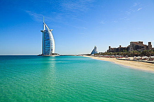 豪华酒店,海滩,帆船酒店,迪拜,阿联酋