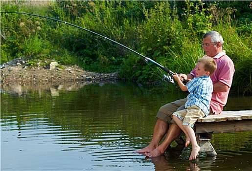 周末,钓鱼