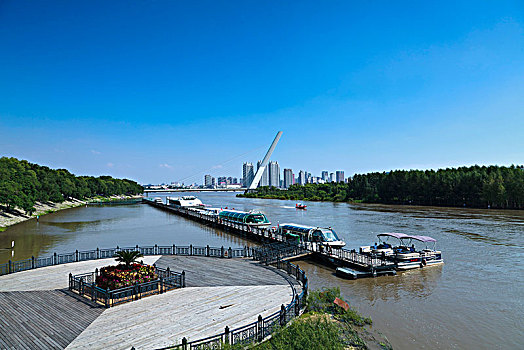 黑龙江省哈尔滨市太阳岛公园景观