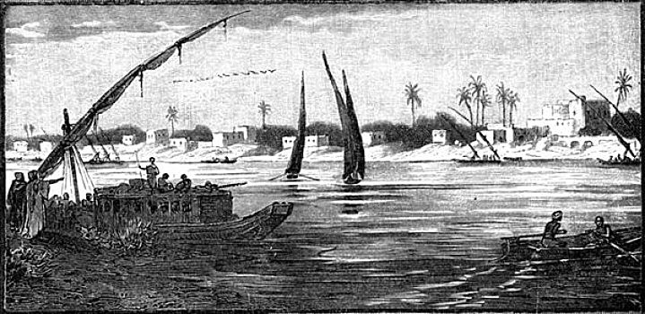 喀土木,首府,苏丹,19世纪,艺术家,未知