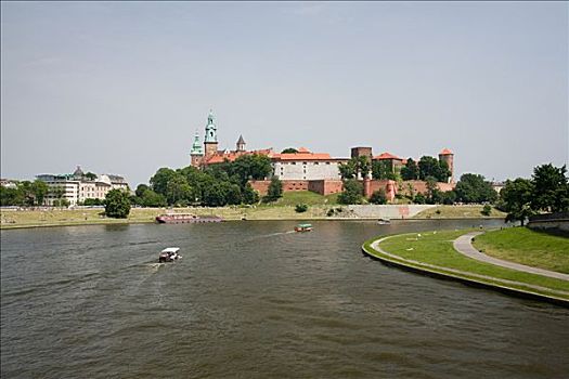 河,维斯瓦河,城堡