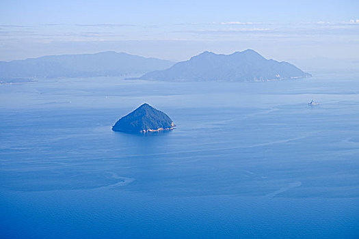 风景,岛屿,日本海