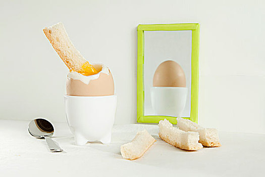 镜子,墙壁,漂亮,蛋