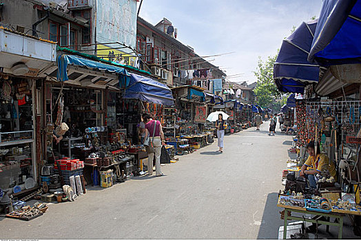 古玩市场,上海,中国